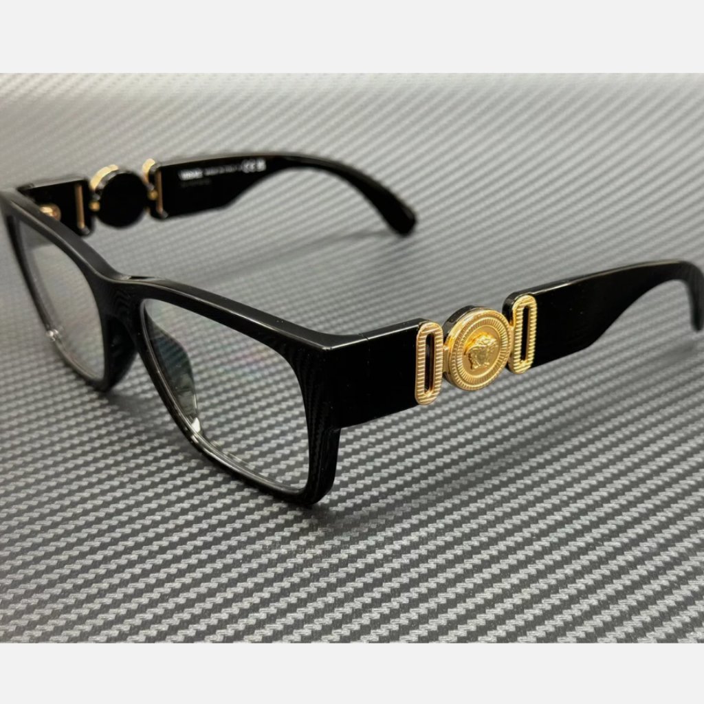 Versace Men's 55mm Eyeglasses New With Box